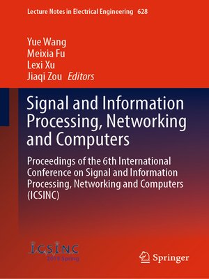cover image of Signal and Information Processing, Networking and Computers